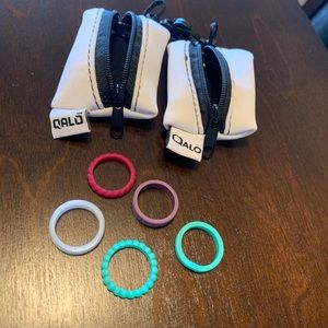 Qalo silicone rings